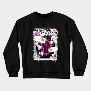 One nation under CCTV Crewneck Sweatshirt